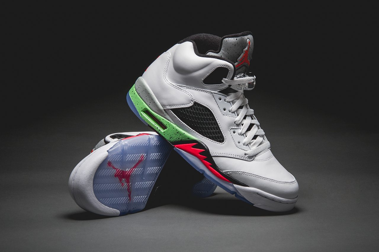 Air Jordan 5 Retro Poison Green 4