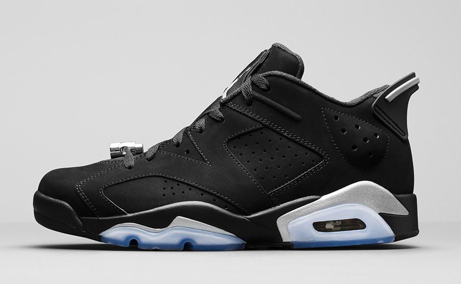 Air Jordan 6 Retro Low Metallic Silver 2