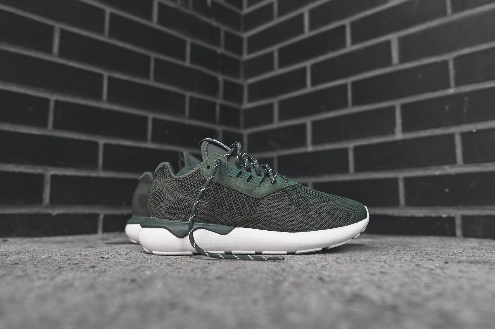 adidas Originals Tubular Runner Weave Base Green 1