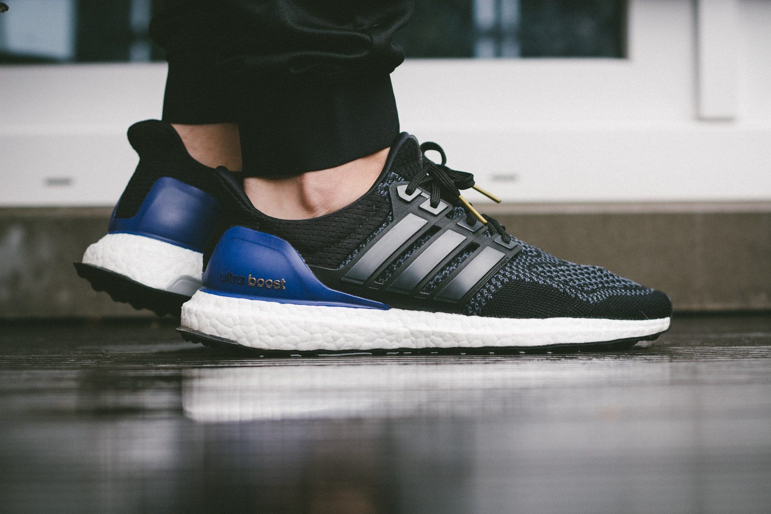 adidas Ultra Boost Black Blue 12