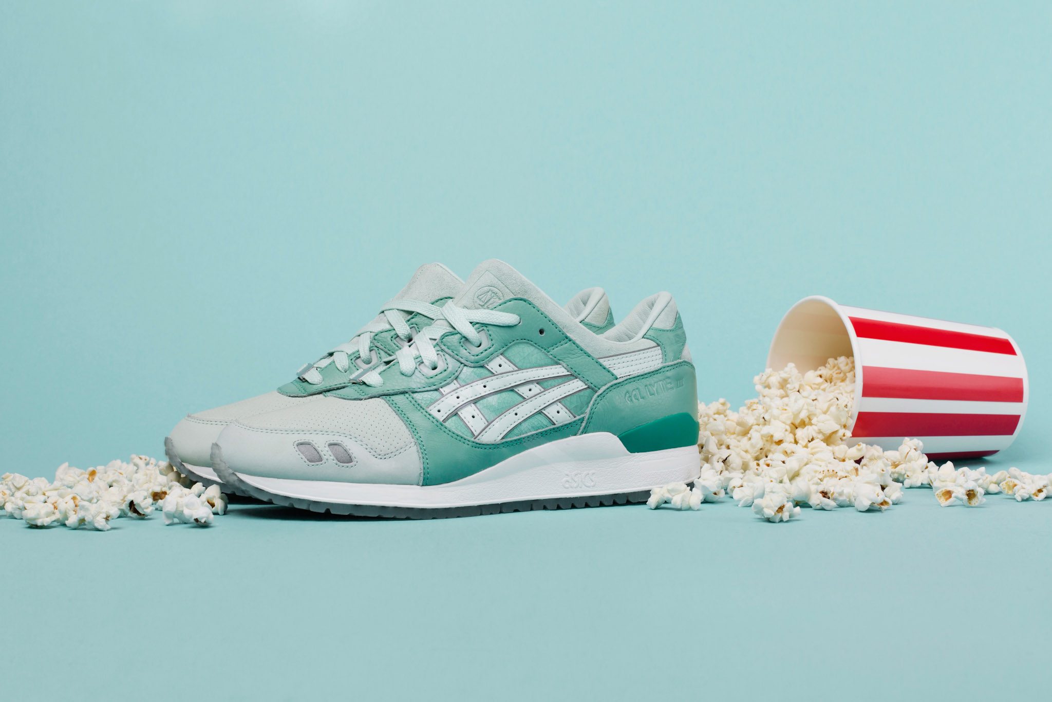 HAL x ASICS Tiger Gel Lyte III Silver Screen 1