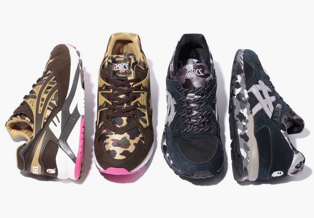 BATHING APE x ASICS Tiger Gel Pack