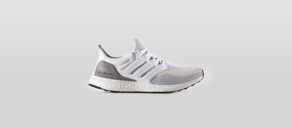 adidas Ultra Boost White Grey 1