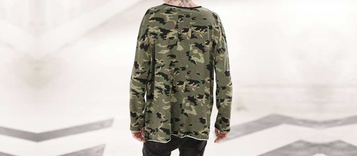 Coutie Camo Longsleeve Tee