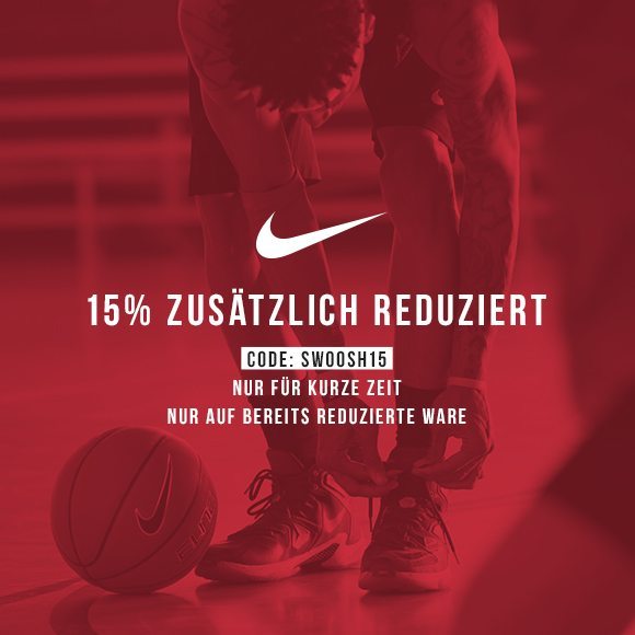 KICKZ 15 Prozent Extra Rabatt auf Nike