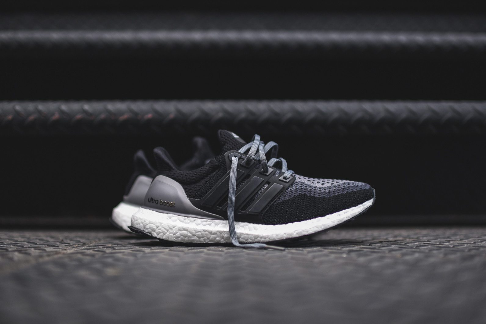 adidas Ultra Boost Black Grey 1