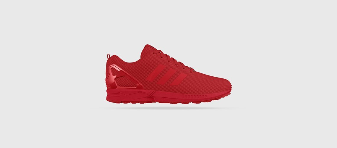 adidas ZX Flux All Red