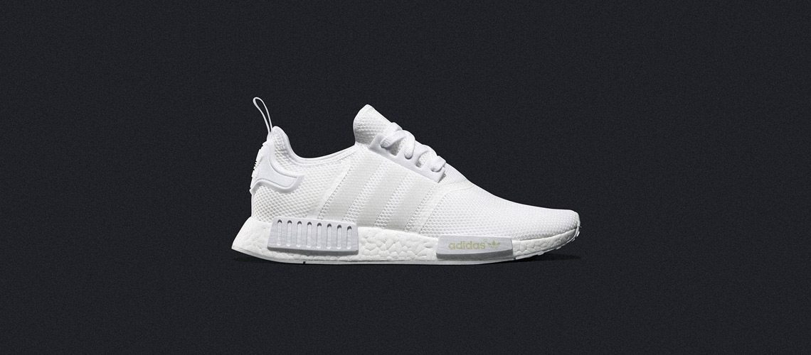 adidas NMD R1 Mesh All White