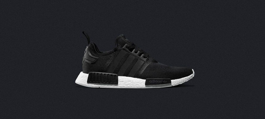adidas NMD R1 Mesh Black 1110x500