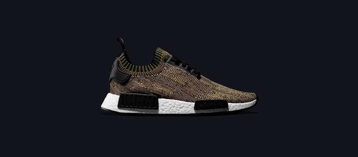 adidas NMD R1 Primeknit Camo Pack Olive