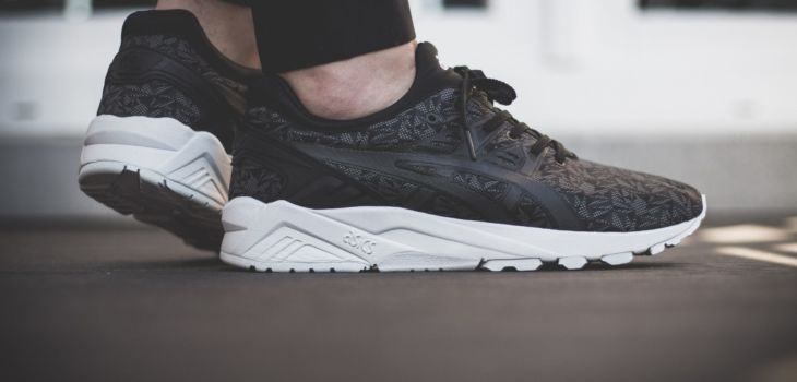 ASICS Tiger Gel Kayano Evo Origami On Feet 9 730x350