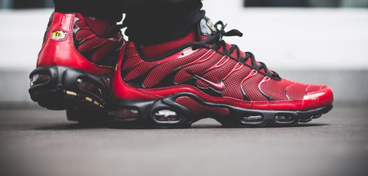Nike Tuned 1 Red On Feet 10 730x350