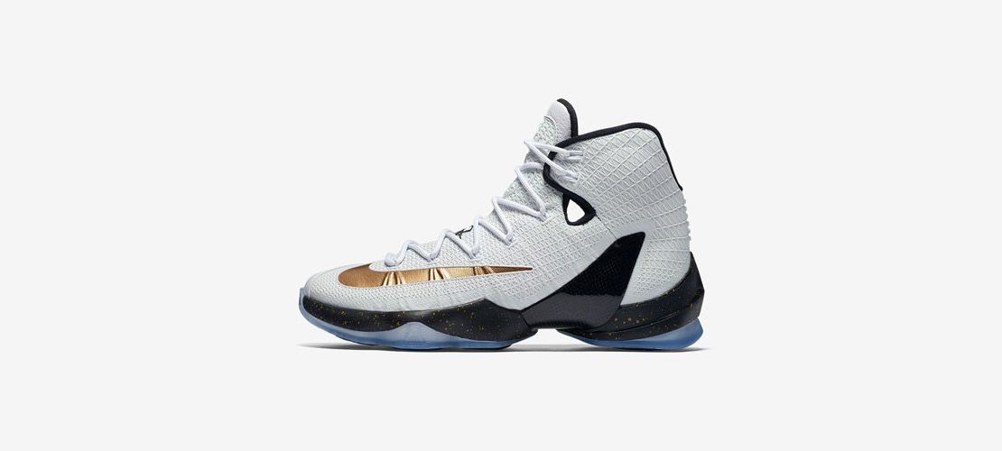Nike LeBron XIII Elite Gold 1110x500