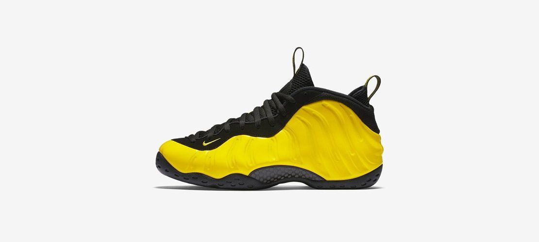 Nike Air Foamposite One Yellow 1110x500