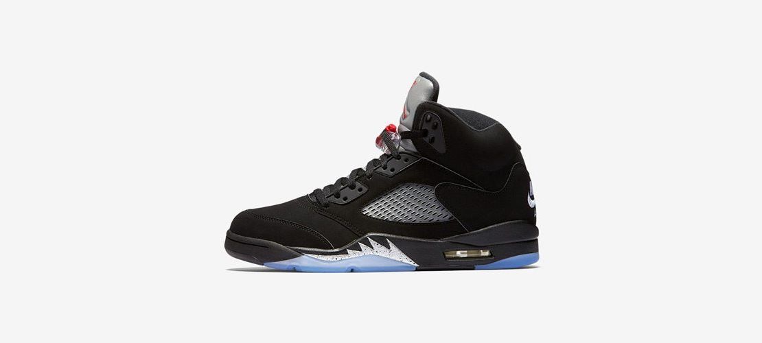 Air Jordan 5 Metallic Silver 1110x500