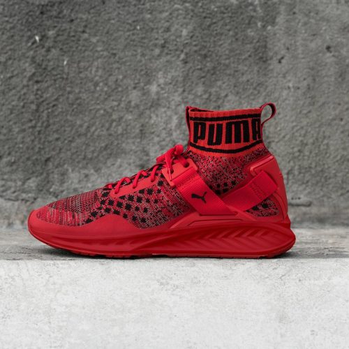 puma ignite evoknit 3 kids yellow