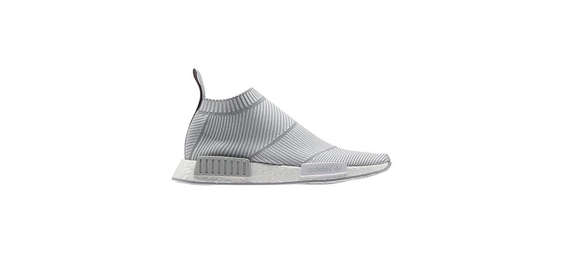 adidas NMD City Sock Primeknit White Grey 1110x500