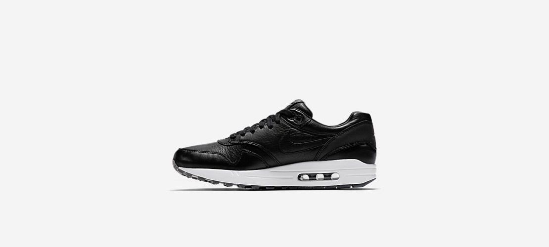 Nike Air Max 1 Deluxe Black White 1110x500