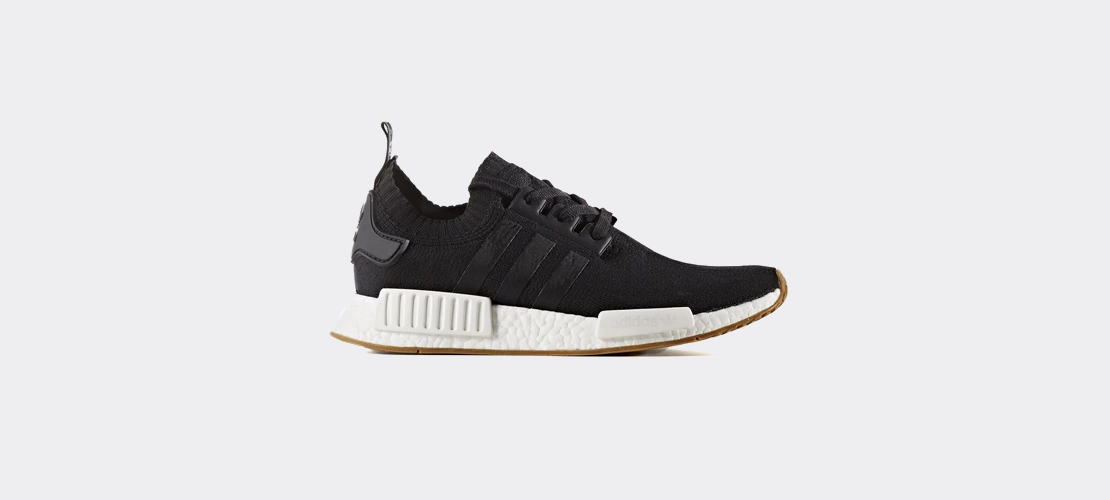 adidas NMD R1 Primeknit Gum Pack Black 1110x500