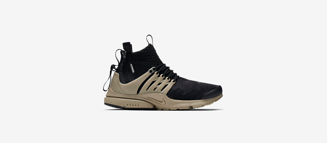 ACRONYM x NikeLab Air Presto Mid Black Bamboo