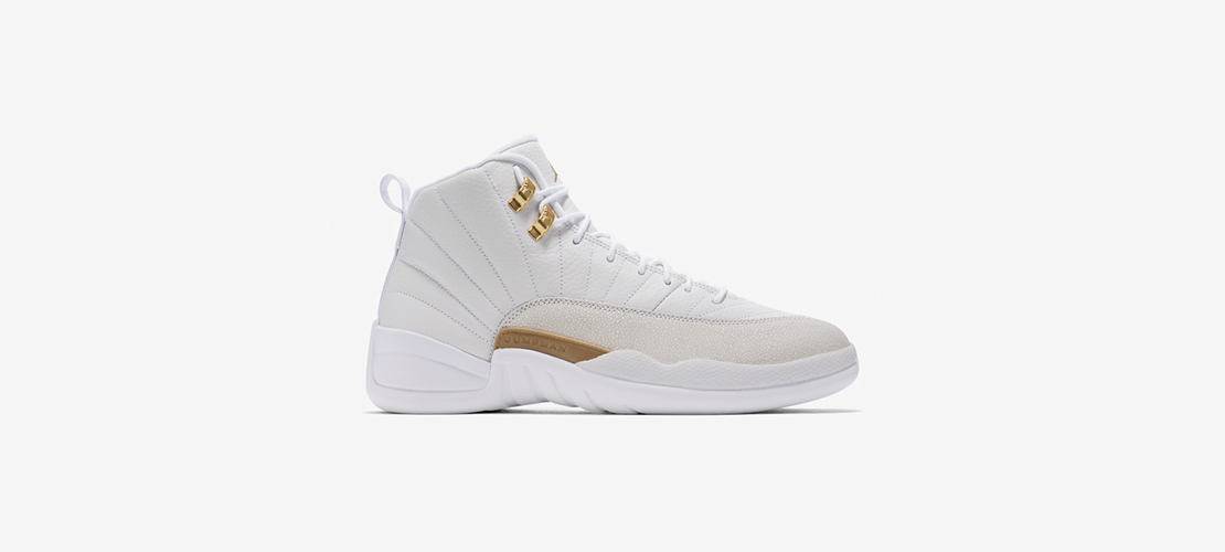 Air Jordan 12 OVO White 1110x500