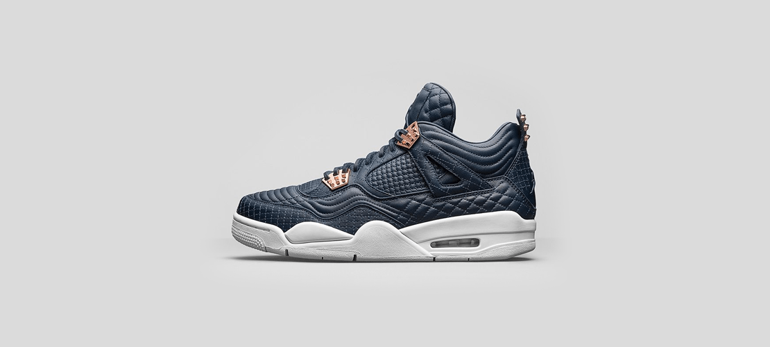 Air Jordan 4 Retro Premium Navy White 1110x500
