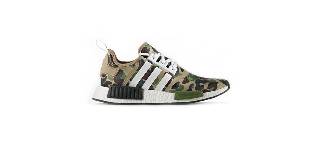 BAPE x adidas NMD Camo 1110x500