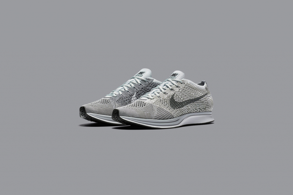 flyknit racer pure platinum