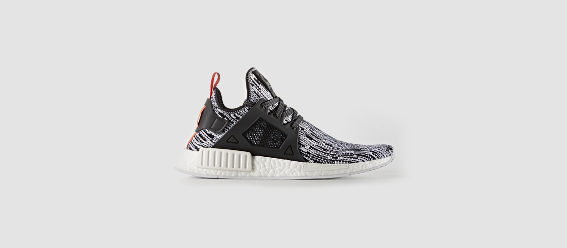 adidas NMD XR1 Primeknit White Black