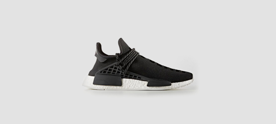 adidas x Pharrell Williams HU NMD Black 1 1110x500