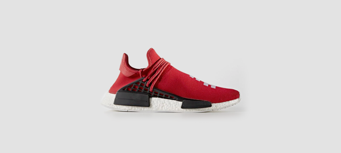 adidas x Pharrell Williams HU NMD Red 1110x500
