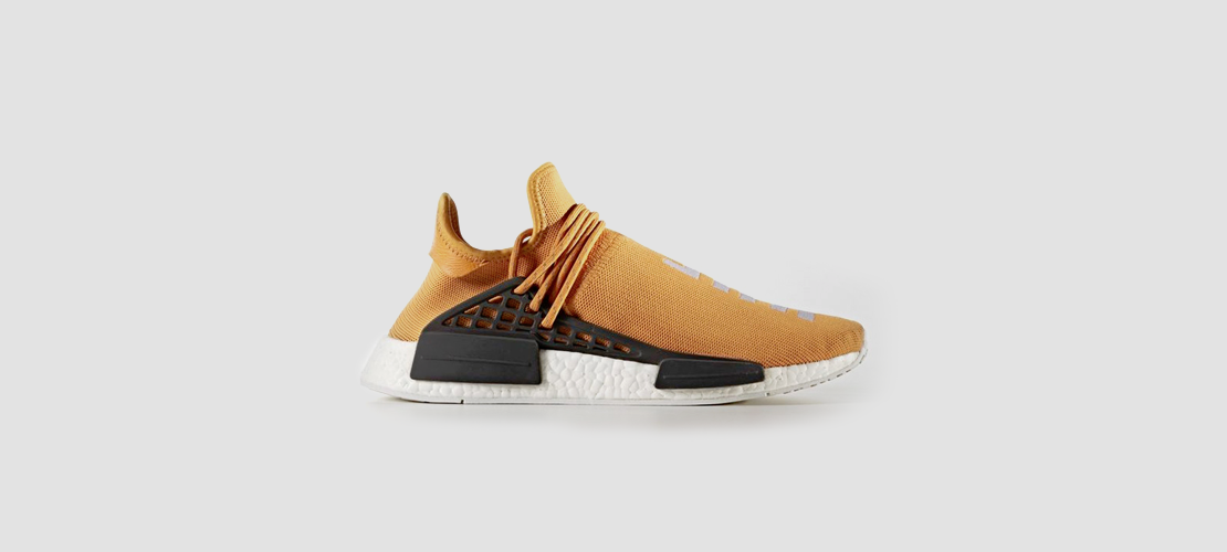 adidas x Pharrell Williams HU NMD Yellow 1110x500