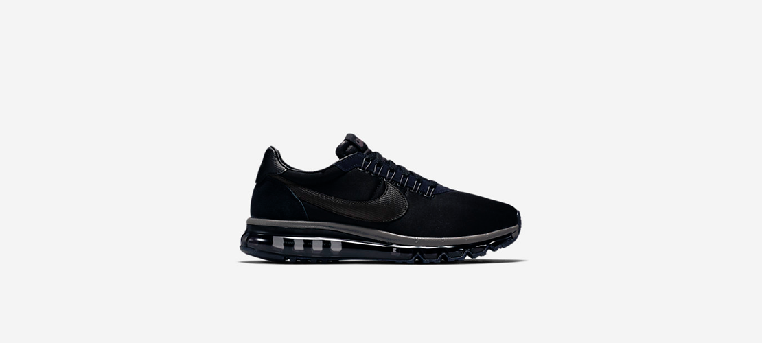 fragment x NikeLab Air Max Zero LD Triple Black 1110x500