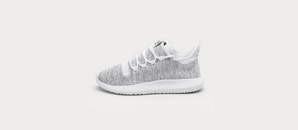 tubular x knit white