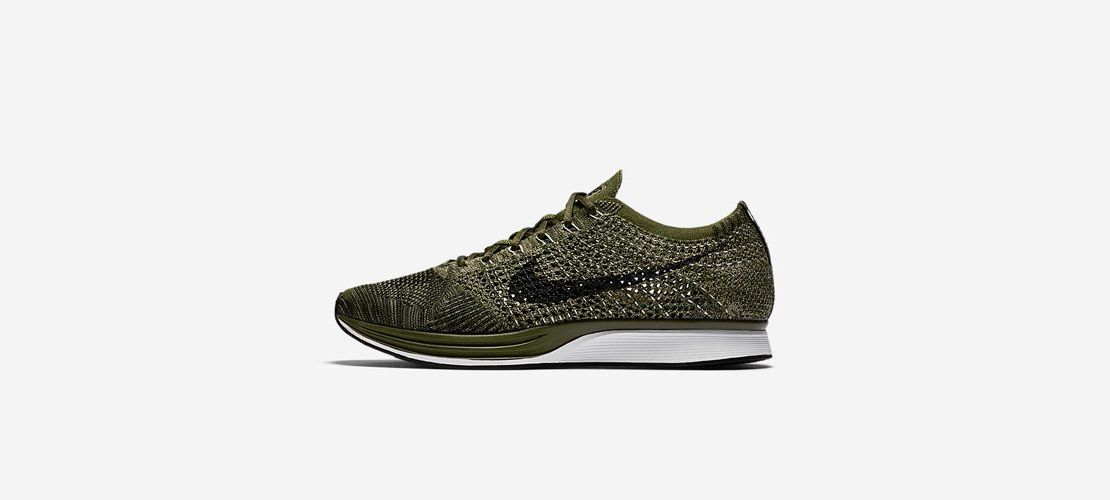 Nike Flyknit Racer Rough Green 1110x500