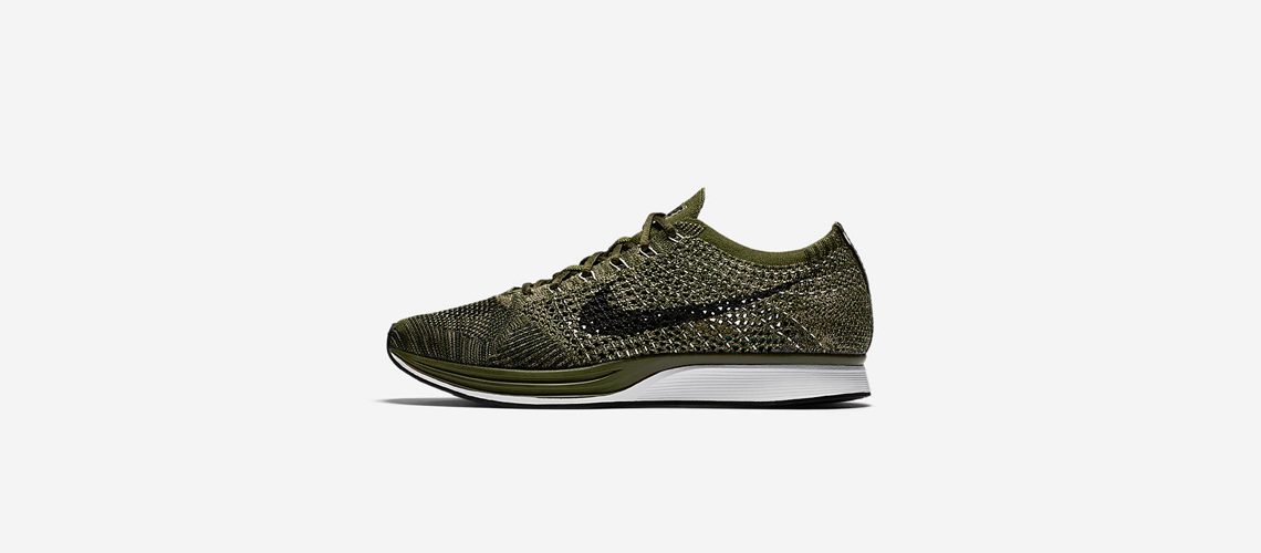 Nike Flyknit Racer Rough Green