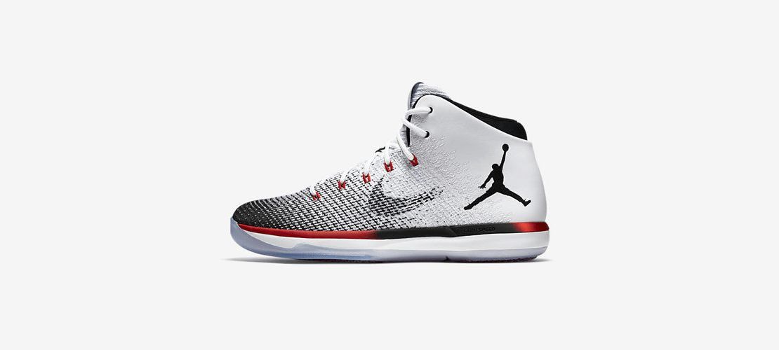 Air Jordan XXXI Black Toe 845037 108 1110x500