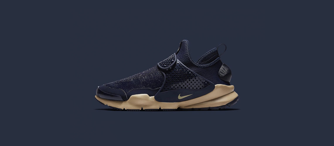 Stone Island x NikeLab Sock Dart MID Obsidian 1
