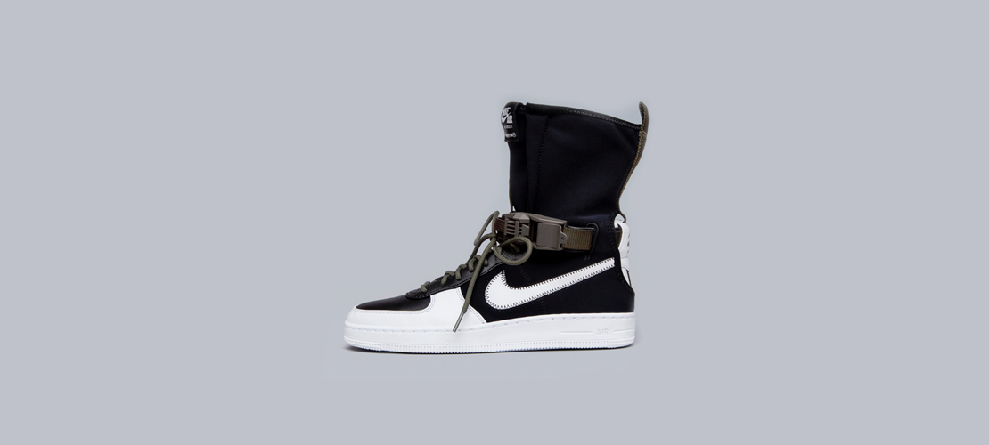 ACRONYM x Nike Air Force 1 Downtown HI Black White 649941 001 1 1110x500