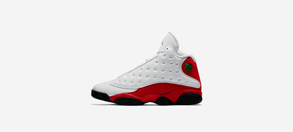 Air Jordan 13 Retro OG White Red 414571 122 1110x500