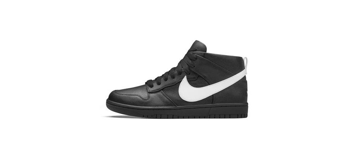 Riccardo Tisci x NikeLab Dunk Lux Chukka Black White