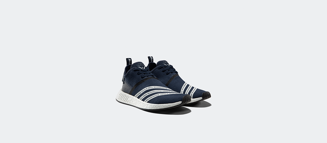 White Mountaineering x adidas NMD R2 Navy