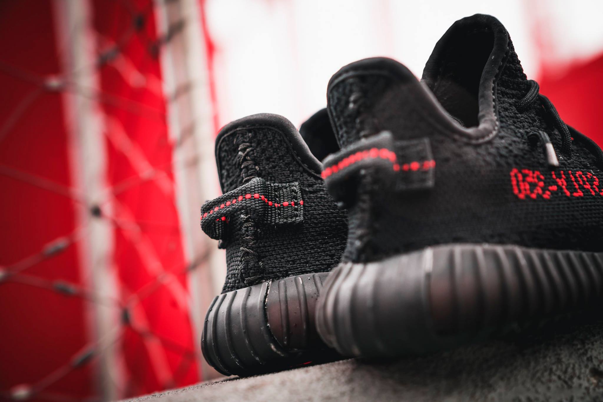 Kanye West Yeezy boost 350 V2 black red release date uk Cyber