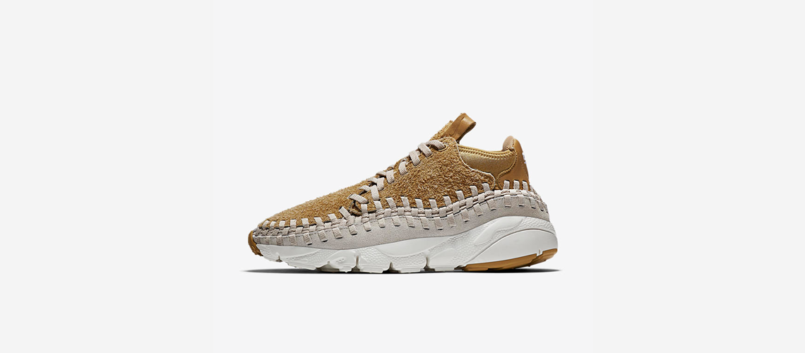 Nike Air Footscape Woven Chukka Flat Gold 913929 700