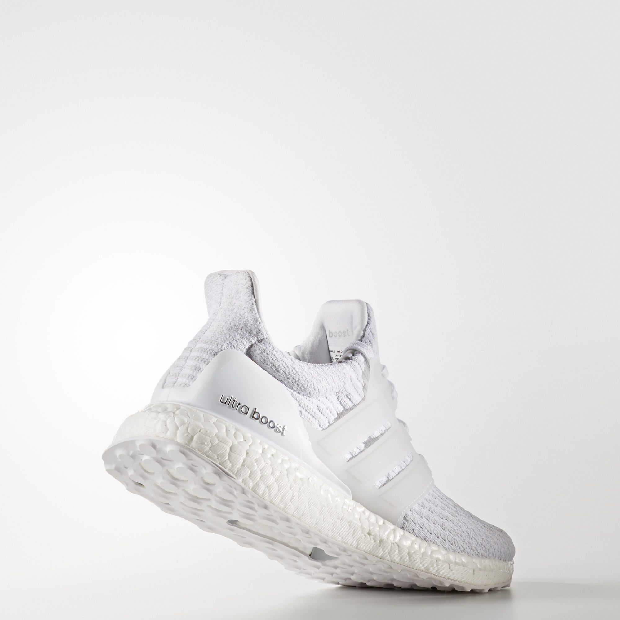 Adidas ultra boost top 3.0 triple white herren