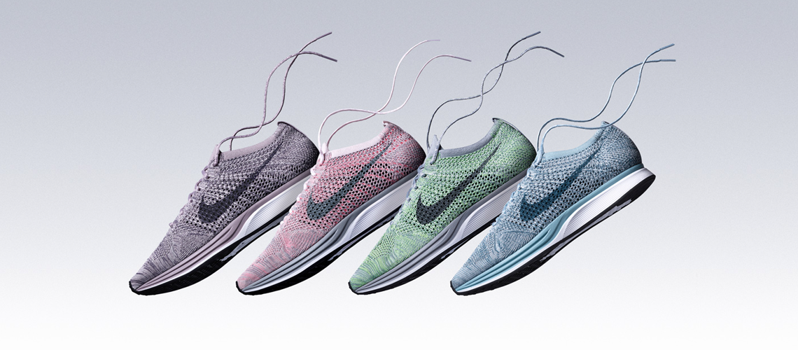 Nike Flyknit Racer Macaron Pack