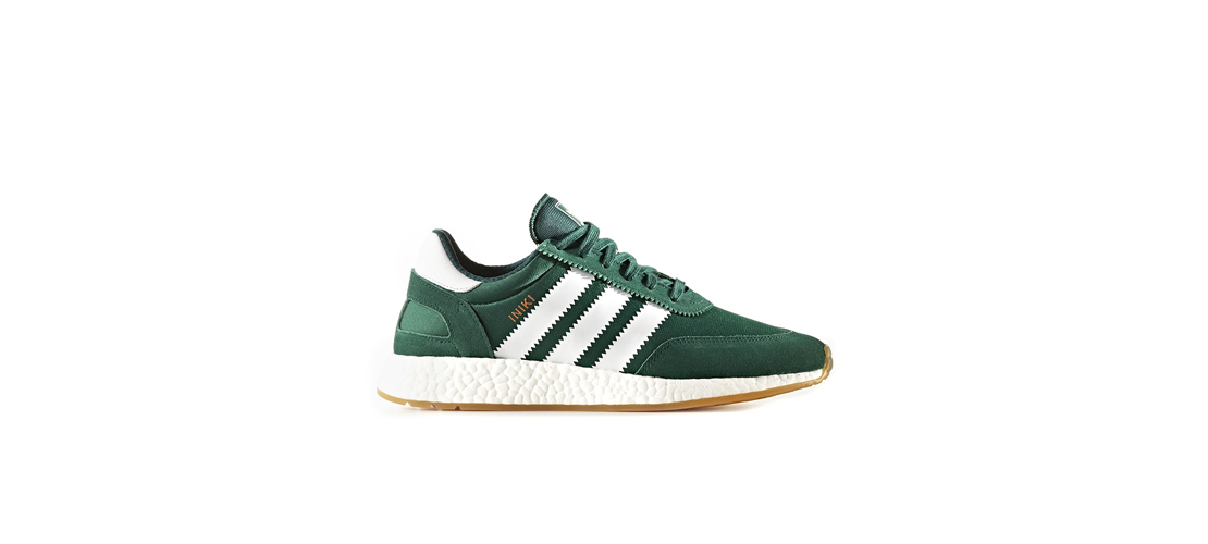 adidas Iniki Runner Green White BY9726 1110x500