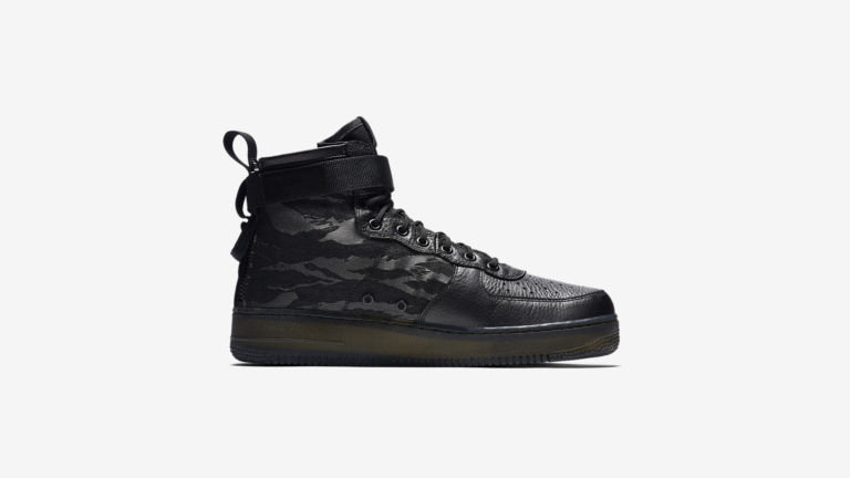 Cheap Nike SF Air Force 1 Mid Black Cargo Khaki On Sale