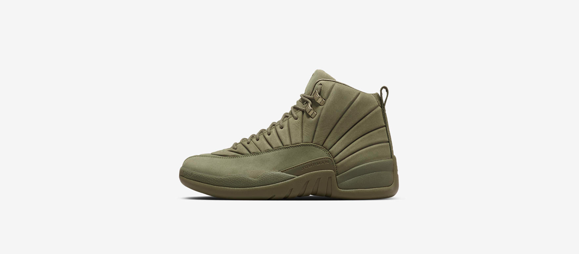 AA1233 200 PSNY x Air Jordan 12 Olive