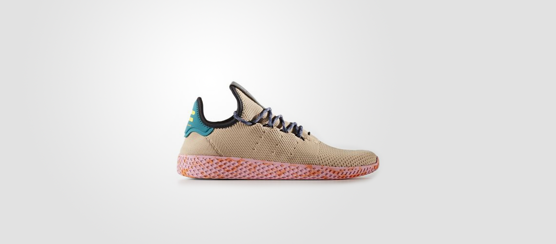 BY2672 Pharrell Williams x adidas Tennis HU Nomad Yellow